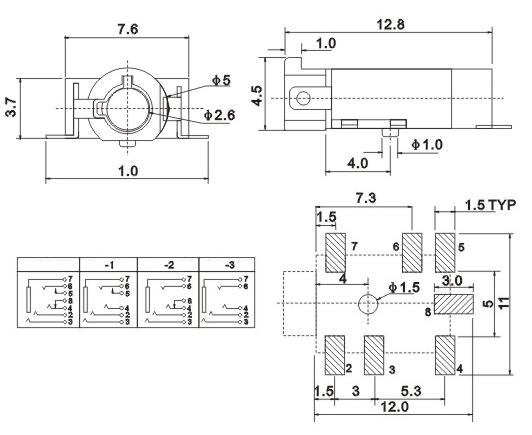 耳機(jī)插座PJK-0251 圖紙.jpg