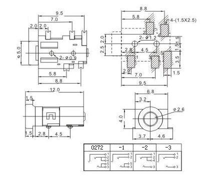 3.5耳機插座